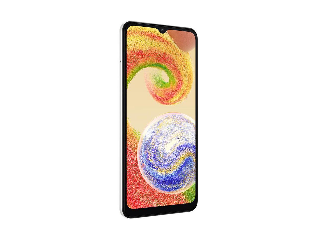 Samsung Galaxy A04 A045M 128GB Dual SIM GSM Unlocked Android Smartphone (Latin America Variant) - White