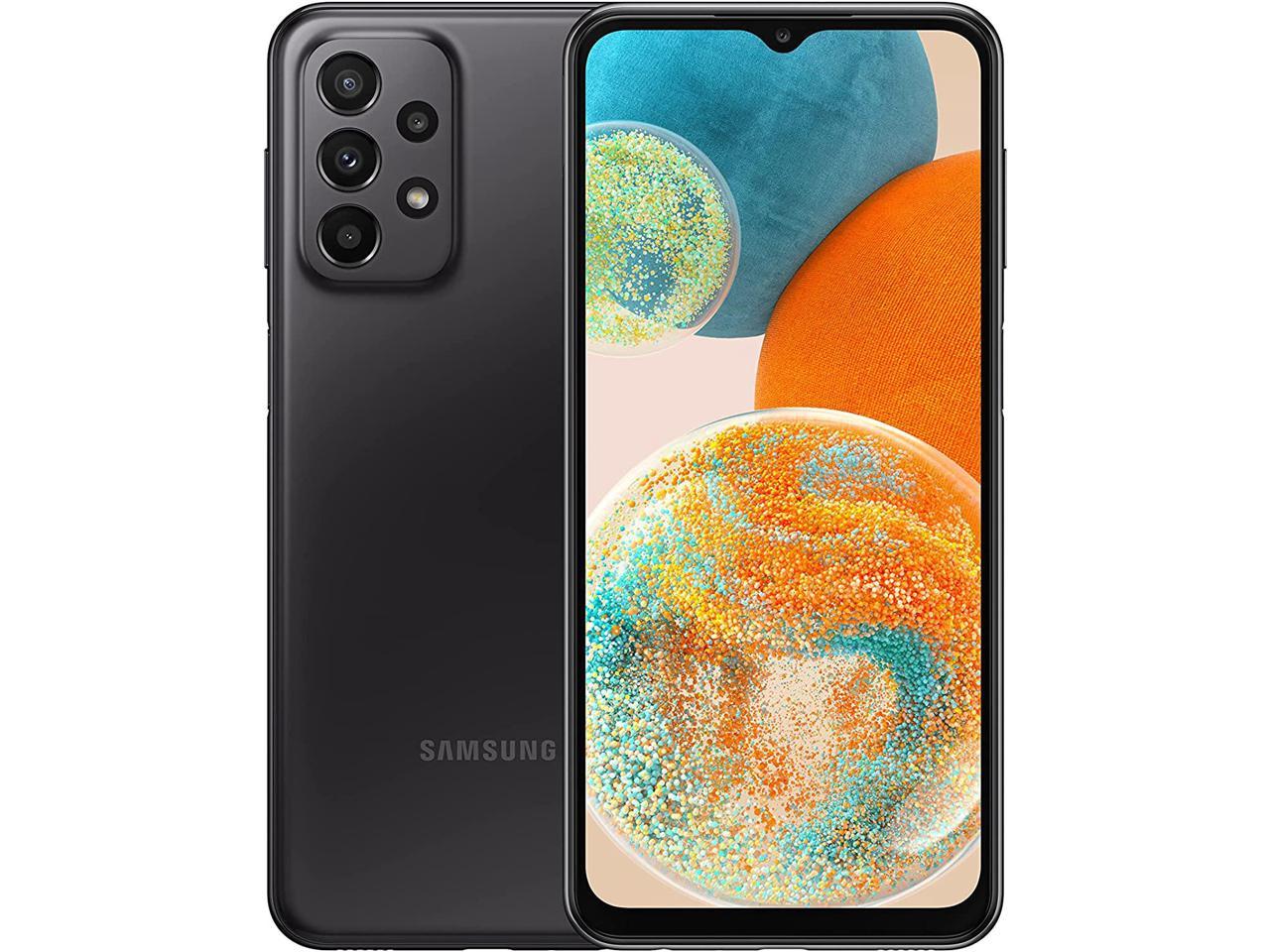 Samsung Galaxy A23 5G A236M 128GB Dual SIM GSM Unlocked Android Smartphone (International, Latin America Variant/US Compatible LTE) - Black