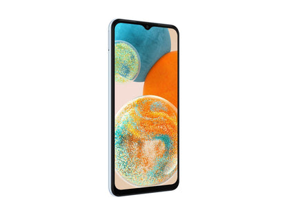 Samsung Galaxy A23 5G A236M 128GB Dual SIM GSM Unlocked Android Smartphone (International, Latin America Variant/US Compatible LTE) - Blue