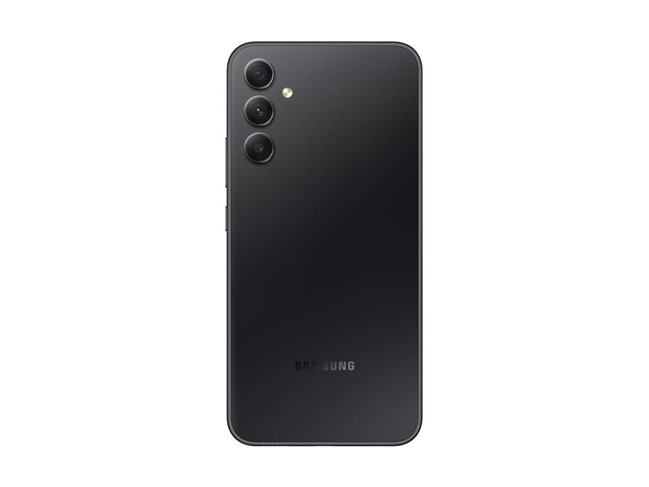 Samsung Galaxy A34 5G A346M 128GB Dual SIM GSM Unlocked Android Smartphone (Latin Variant/US Compatible LTE) - Awesome Graphite