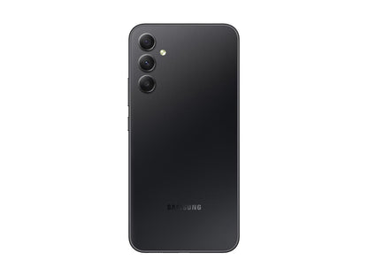 Samsung Galaxy A34 5G A346M 128GB Dual SIM GSM Unlocked Android Smartphone (Latin Variant/US Compatible LTE) - Awesome Graphite