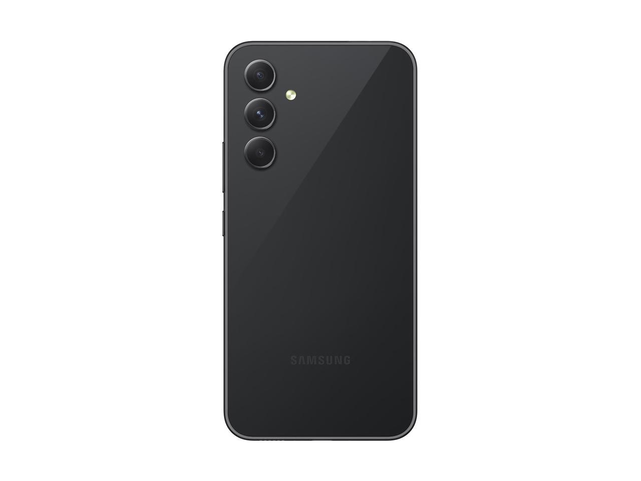 Samsung Galaxy A54 5G A546E 128GB Dual SIM GSM Unlocked Android Smartphone (Latin Variant/US Compatible LTE) - Awesome Black