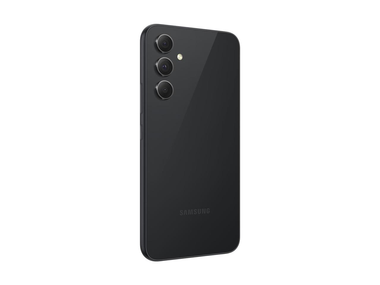 Samsung Galaxy A54 5G A546E 128GB Dual SIM GSM Unlocked Android Smartphone (Latin Variant/US Compatible LTE) - Awesome Black