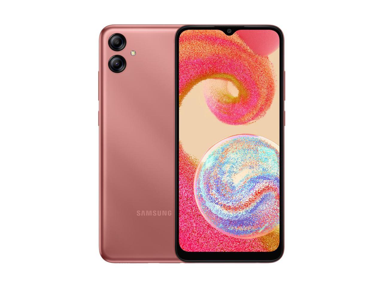 Samsung Galaxy A04E A042M 128GB Dual SIM GSM Android Smartphone (Latin America Variant) - Cooper