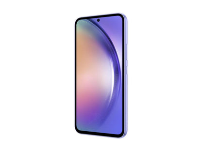Samsung Galaxy A54 5G A546E 128GB Dual SIM GSM Unlocked Android Smartphone (Latin Variant/US Compatible LTE) - Awesome Violet