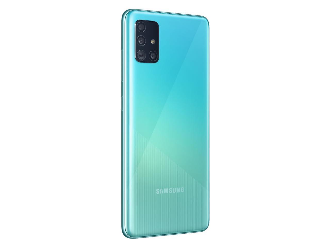 Samsung Galaxy A51 A515F 128GB DUOS GSM Unlocked Phone w/ Quad Camera 48 MP + 12 MP + 5 MP + 5 MP (International Variant/US Compatible LTE)