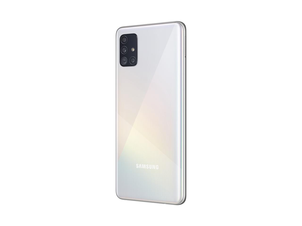 Samsung Galaxy A51 A515F 128GB DUOS GSM Unlocked Phone w/ Quad Camera 48 MP + 12 MP + 5 MP + 5 MP (International Variant/US Compatible LTE)