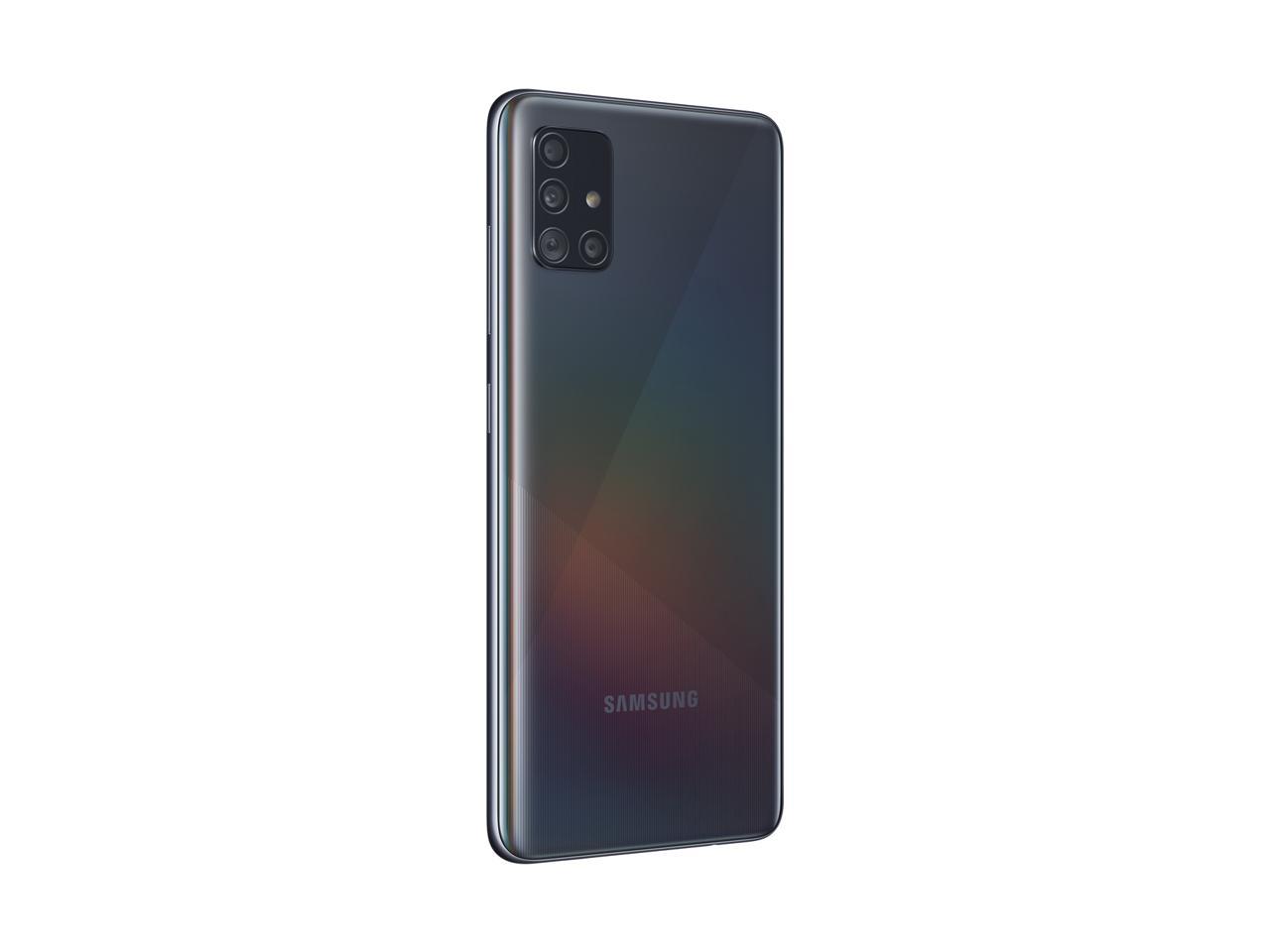 Samsung Galaxy A51 A515F 128GB DUOS GSM Unlocked Phone w/ Quad Camera 48 MP + 12 MP + 5 MP + 5 MP (International Variant/US Compatible LTE)