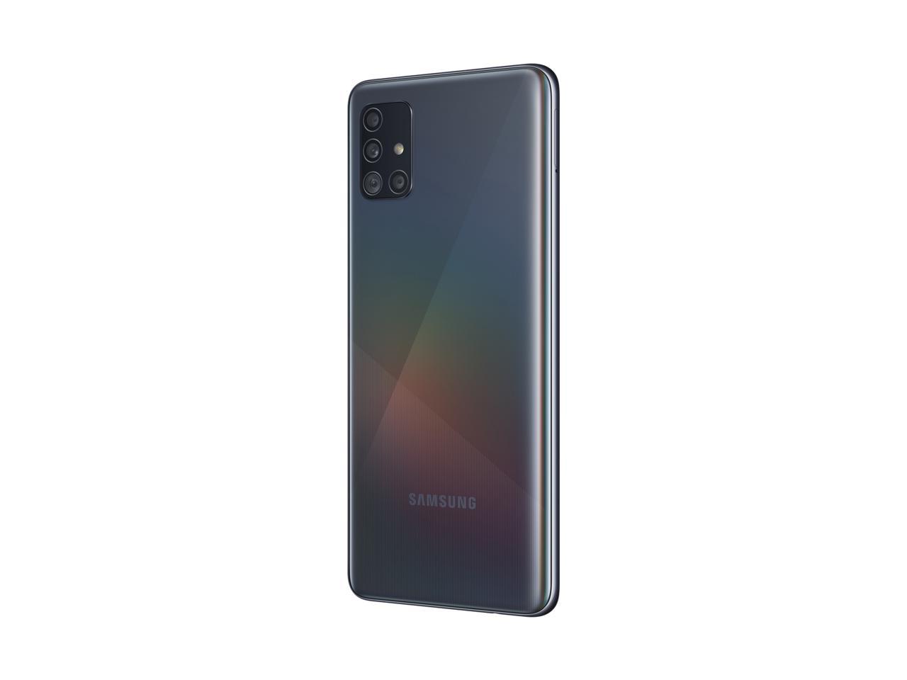 Samsung Galaxy A51 A515F 128GB DUOS GSM Unlocked Phone w/ Quad Camera 48 MP + 12 MP + 5 MP + 5 MP (International Variant/US Compatible LTE)