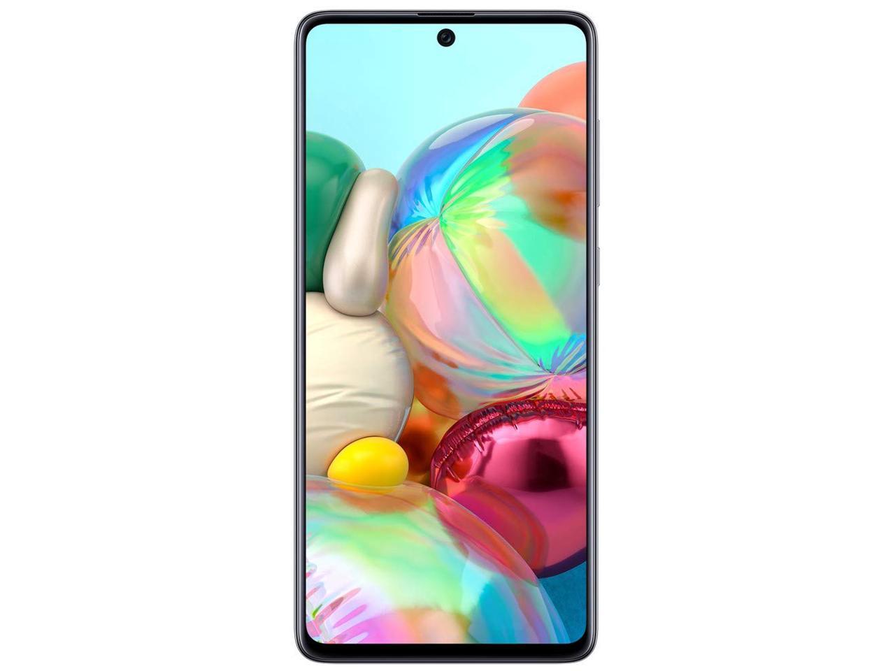 Samsung Galaxy A71 A715F 128GB Dual-SIM GSM Unlocked Phone (International Variant/US Compatible LTE)
