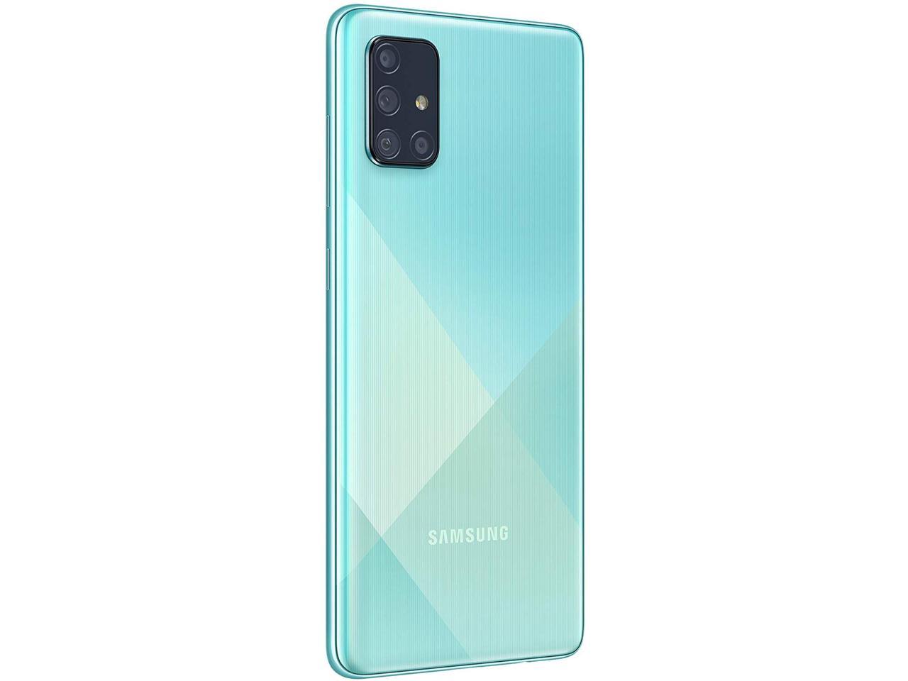 Samsung Galaxy A71 A715F 128GB Dual-SIM GSM Unlocked Phone (International Variant/US Compatible LTE)