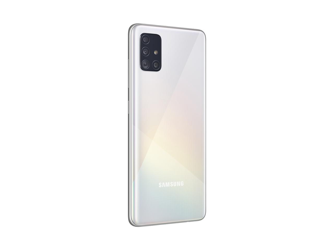 Samsung Galaxy A51 A515F 128GB DUOS GSM Unlocked Phone w/ Quad Camera 48 MP + 12 MP + 5 MP + 5 MP (International Variant/US Compatible LTE)