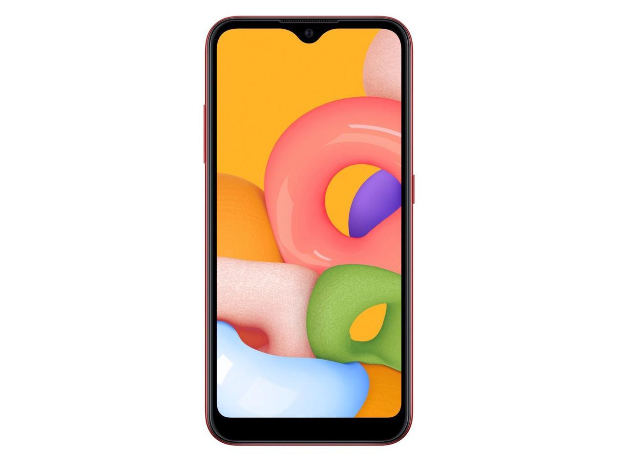 Samsung Galaxy A01 A015M 32GB Dual Sim GSM Unlocked Phone (International Variant/US Compatible LTE)