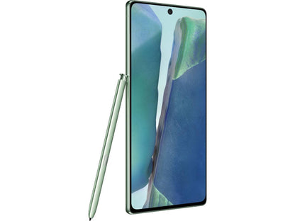 Samsung Galaxy Note20 N980F 256GB Hybrid Dual SIM Unlocked GSM Smartphone - Mystic Green - International Model