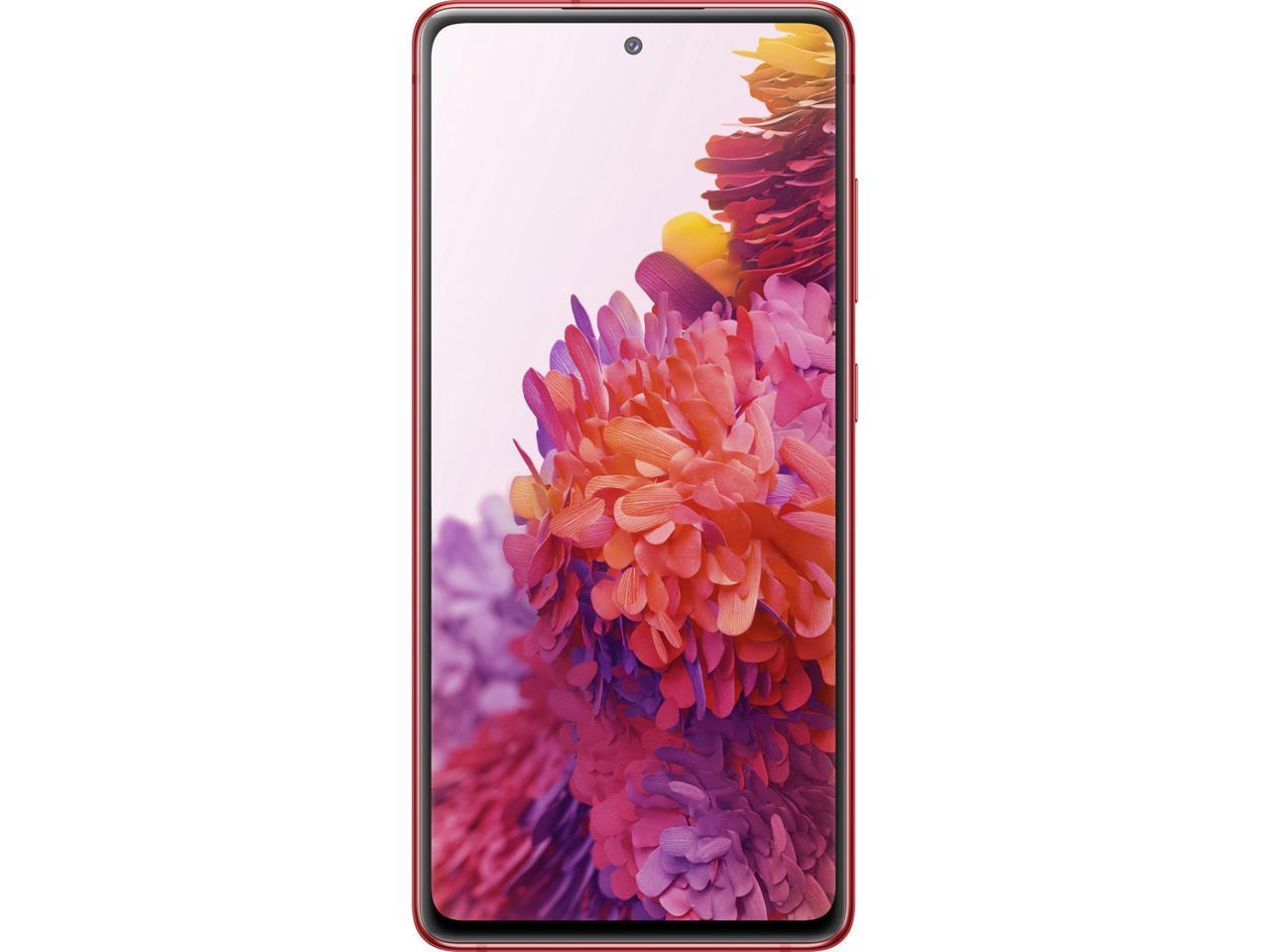 Samsung Galaxy S20 FE G780F 128GB Dual Sim GSM Unlocked Android Smart Phone - Cloud Red - International Model