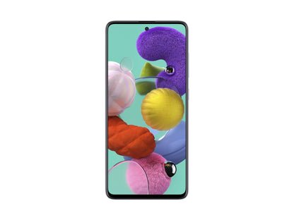 Samsung Galaxy A51 A515U 128GB GSM/CDMA Unlocked Phone w/ Quad Camera 48 MP + 12 MP + 5 MP + 5 MP - Prism Crush White