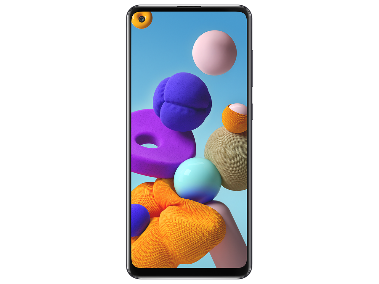Samsung Galaxy A21s A217M 64GB Dual SIM GSM Unlocked Android SmartPhone (International Variant/US Compatible LTE) - Black