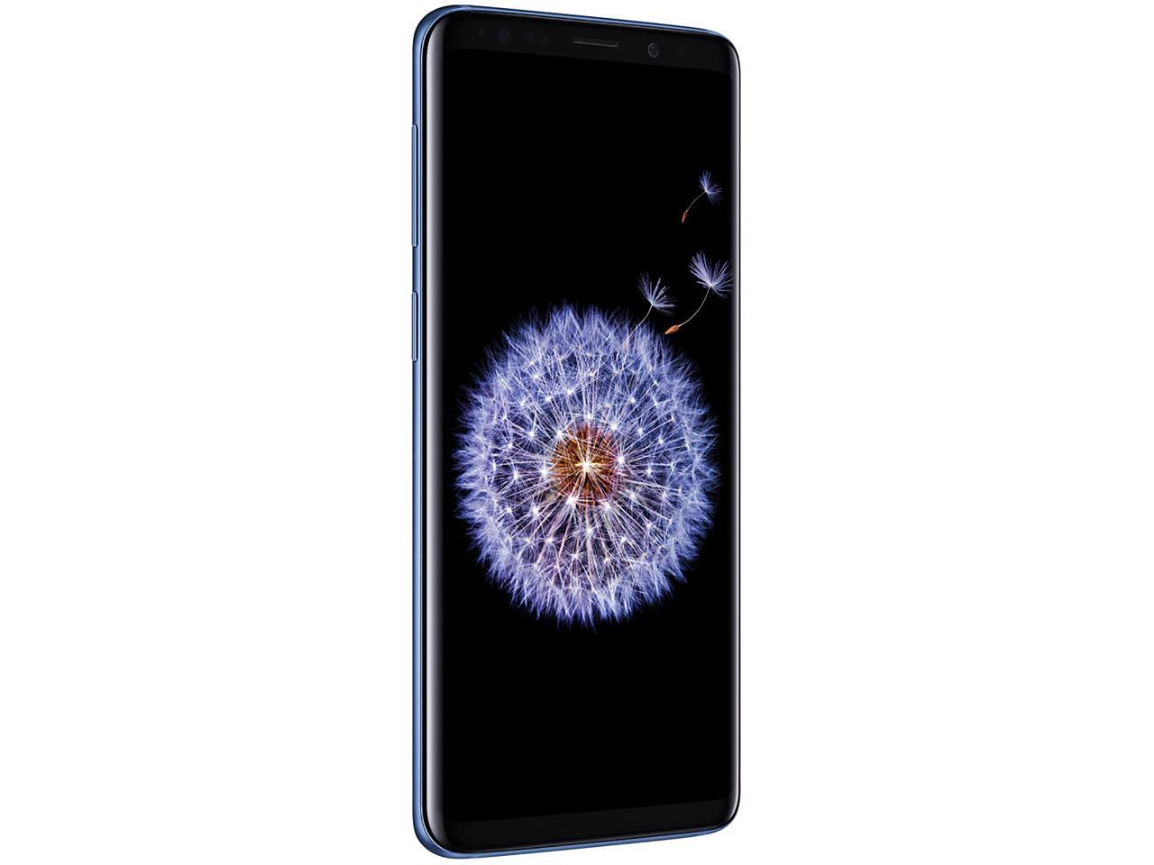Samsung Galaxy S9 G960U 64GB Unlocked GSM 4G LTE Phone w/ 12MP Camera - Coral Blue
