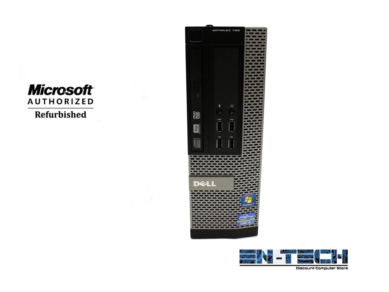 Dell OptiPlex 790 SFF PC - Intel Core i3 2100 2nd Gen 3.1 GHz 8GB 500GB HDD DVD-ROM Windows 10 Pro 64-Bit