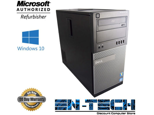Dell Optiplex 790 MT PC - Intel Core i5 2400 2nd Gen 3.1 GHz 8GB 500GB HDD DVD-RW Windows 10 Pro 64-Bit