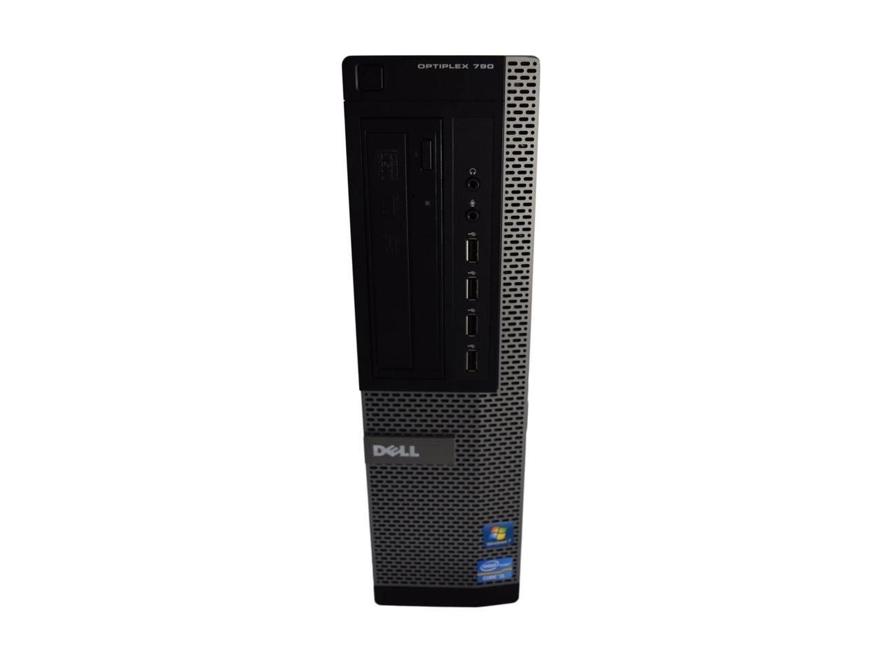 Dell Optiplex 790 DT PC - Intel Core i5 2400 2nd Gen 3.1 GHz 8GB 500GB HDD DVD-RW Windows 10 Pro 64-Bit