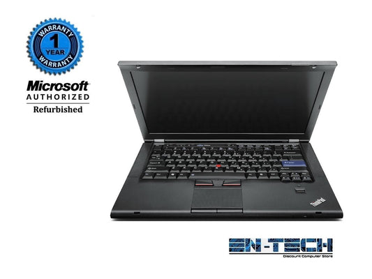 Lenovo ThinkPad T420s 14.0" Standard Refurb Laptop - Intel Core i5 2520M 2nd Gen 2.5 GHz 8GB SODIMM DDR3 SATA 2.5" 180GB SSD DVD-RW Windows 10 Pro - Webcam