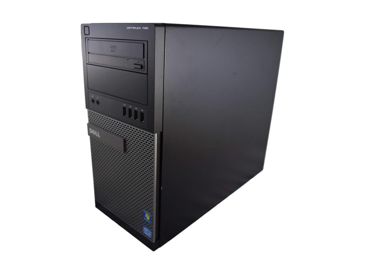 Dell Optiplex 790 MT PC - Intel Core i5 2400 2nd Gen 3.1 GHz 8GB 500GB HDD DVD-RW Windows 10 Pro 64-Bit