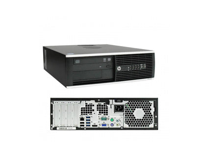 HP Compaq 6300 Pro SFF PC - Intel Core i5 3470 3rd Gen 3.2 GHz 8GB 500GB HDD DVD-RW Windows 10 Pro 64-Bit