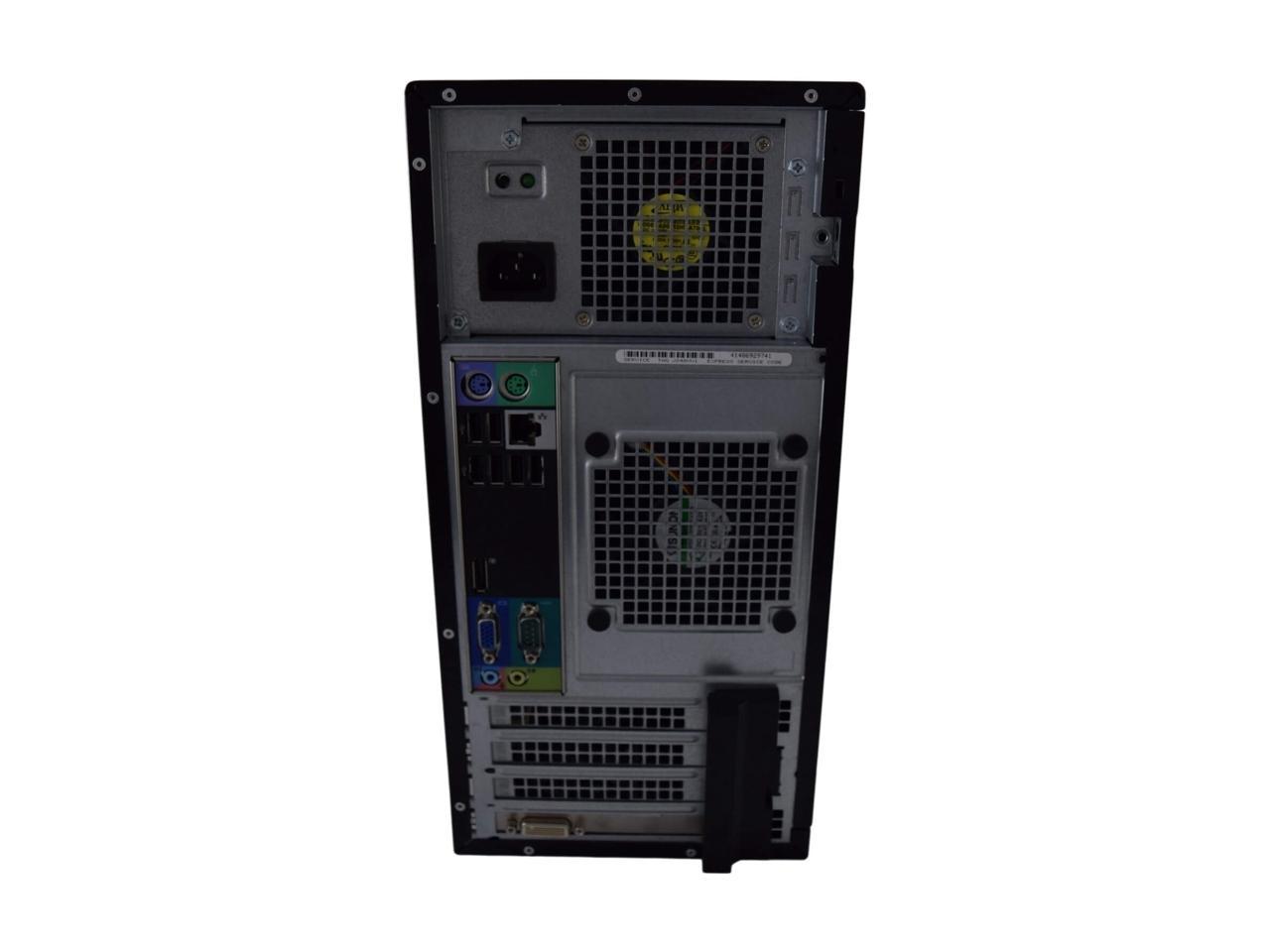 Dell Optiplex 790 MT PC - Intel Core i5 2400 2nd Gen 3.1 GHz 8GB 500GB HDD DVD-RW Windows 10 Pro 64-Bit