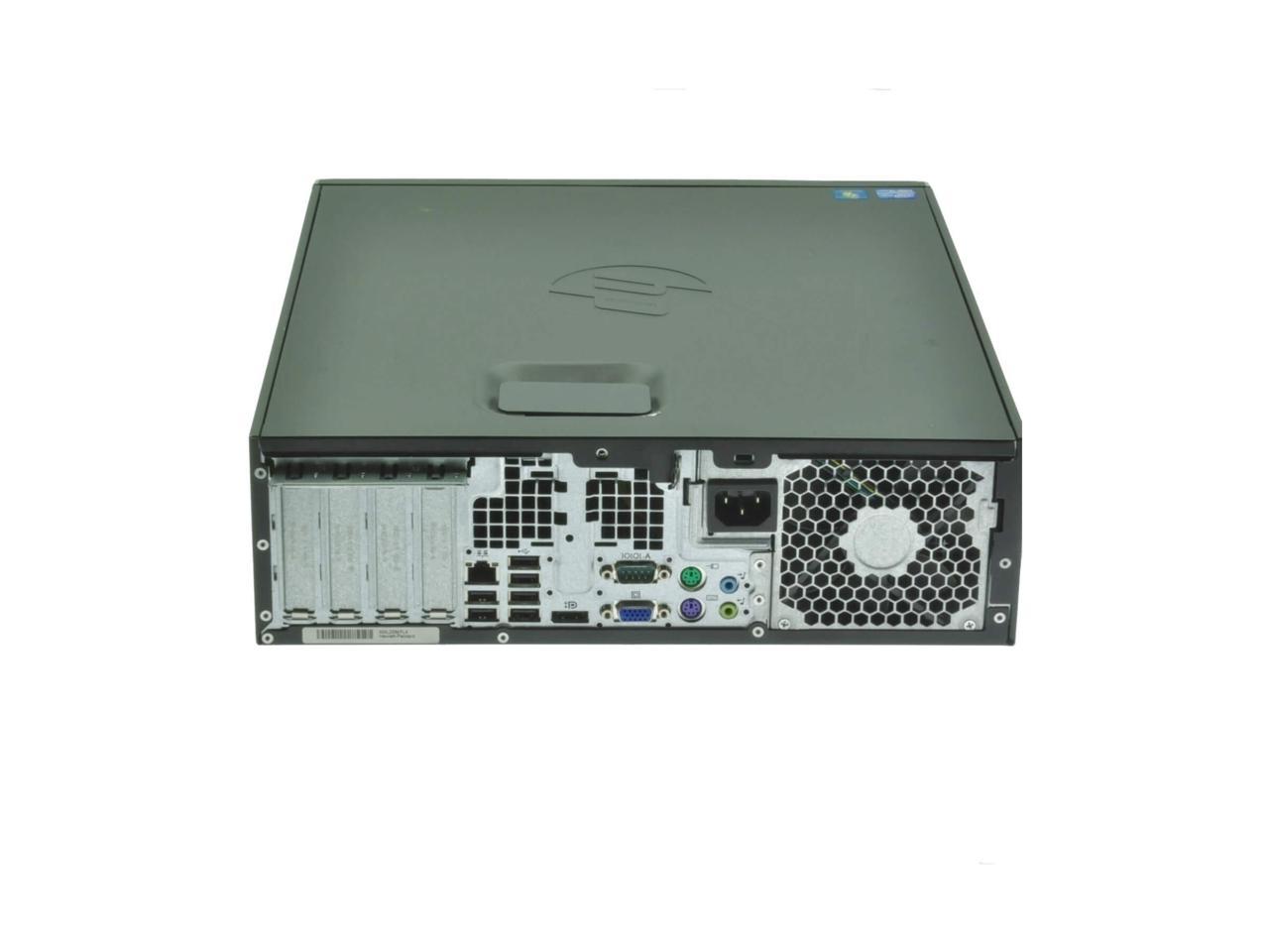 HP Compaq 8200 Elite SFF Black PC - Intel Core i5 2400 2nd Gen 3.1 GHz 4GB 250GB HDD DVD-RW Windows 10 Home 64-Bit