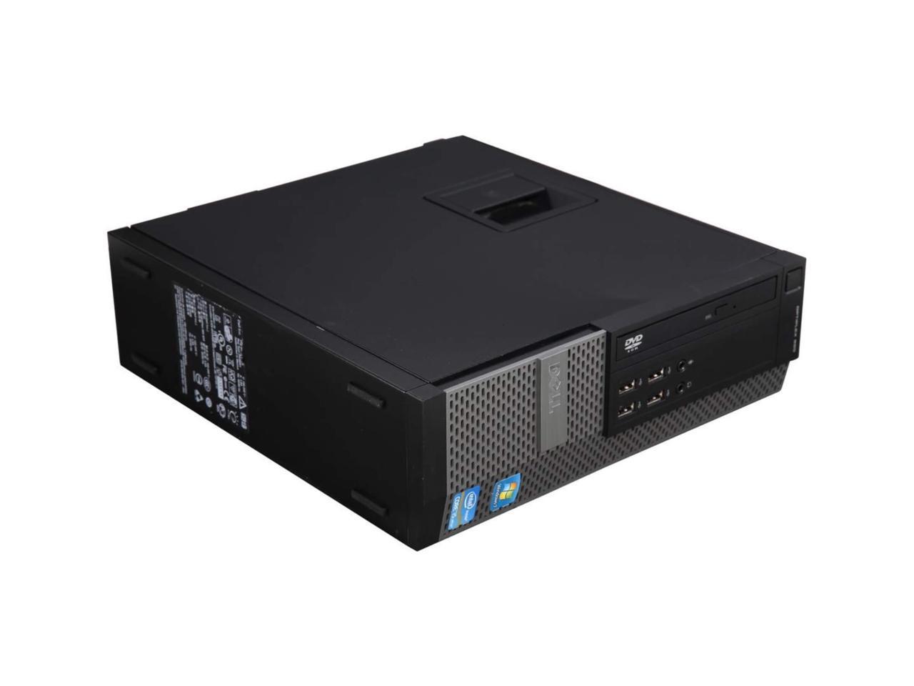 Dell Optiplex 990 DT PC - Intel Core i5 2500 2nd Gen 3.3 GHz 8GB 500GB HDD DVD-ROM Windows 10 Pro 64-Bit