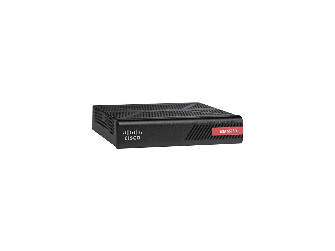 CISCO ASA 5506-X Appliance with Security Plus license for High Availability, 3 DES / AES (ASA5506-SEC-BUN-K9)