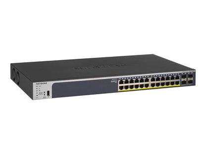 Netgear GS728TPP-200NAS 24 PORT GIGABIT POE MNGD W. 4 SFP PORTS