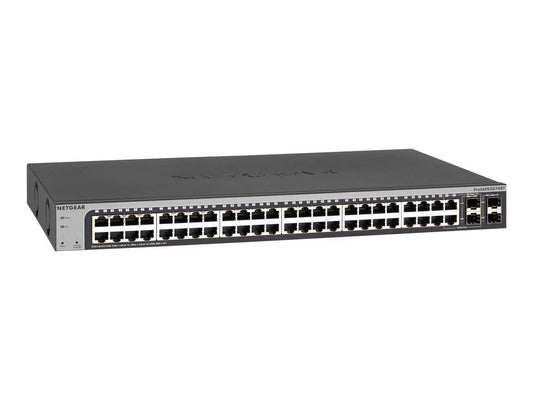 NETGEAR Smart GS748T - V5 - switch - 48 ports - smart - rack (NET-GS748T-500NAS)
