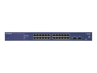 NETGEAR Smart GS724T - V4 - switch - 24 ports - smart - rack (NET-GS724T-400NAS)