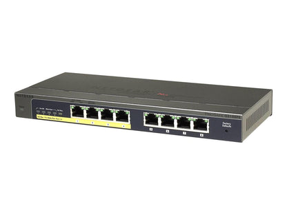 NETGEAR Plus GS108PEv3 - switch - 8 ports - managed (NET-GS108PE-300NAS)