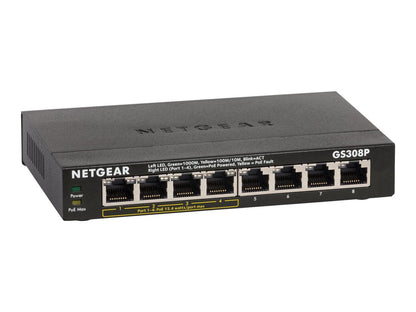 NET-GS308P-100NAS8-Port Gigabit Ethernet Switch 4 POE