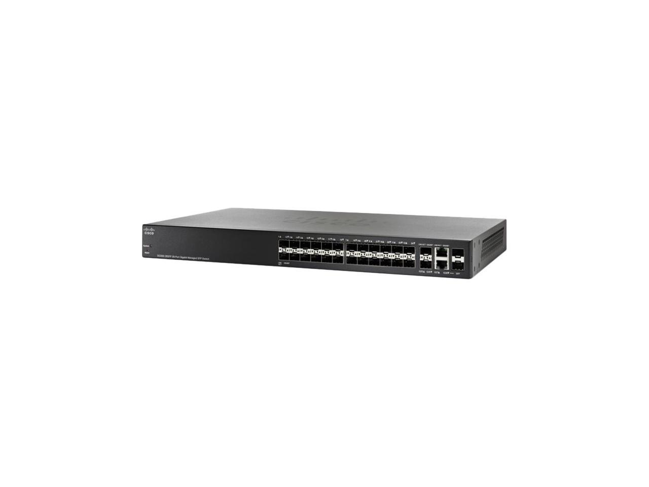Cisco SG350-28SFP 28-Port Gigabit Managed SFP Switch