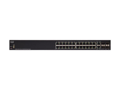 Cisco SF250-24P-K9-NA SF250-24P 24-Port 10/100 PoE