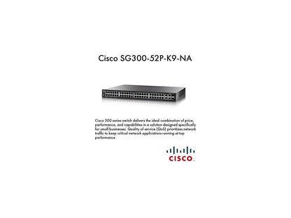 Cisco SG300-52P Layer 3 Switch