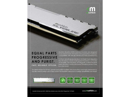 Mushkin 8GB ( 1x8 )DDR4 UDIMM PC4-21300 Desktop Memory Model MSL4U266KF8G