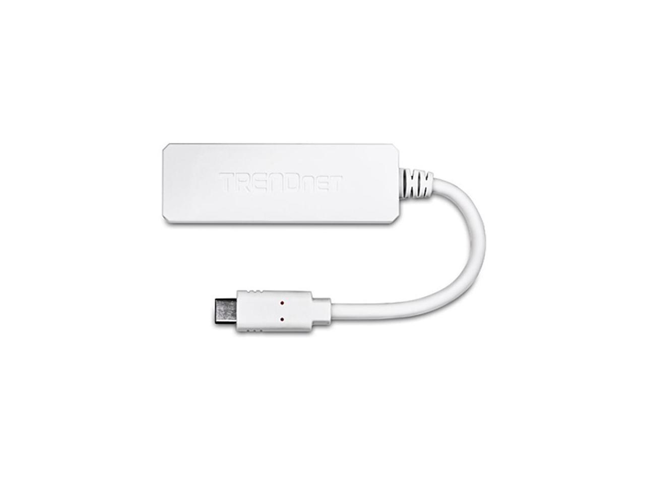 TRENDnet USB-C (Type-C) to Gigabit Ethernet Adapter, TUC-ETG (Version v2.0R)