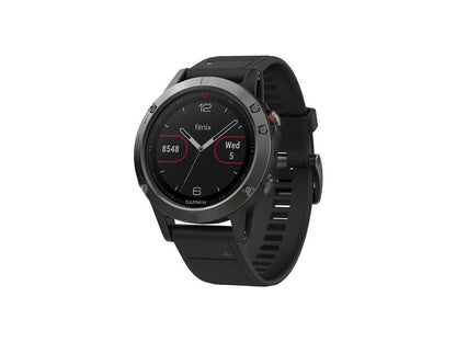 Garmin 010-01688-00 Fenix 5 Multisport GPS Watch, Slate Gray & Black