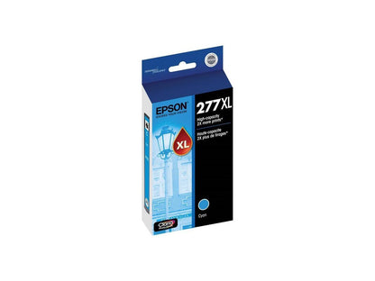 Epson T277XL220S Durabrite Ultra High-Capacity Ink Cartridge, Cyan - Extra Large