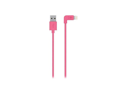 BELKIN F8J147bt04-PNK MIXIT Pink 90° Lightning to USB Cable