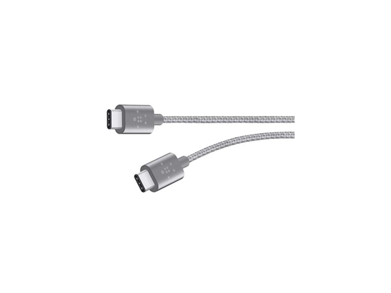 Belkin F2CU041bt06-GRY 6 Feet Gray Gray USB Cable