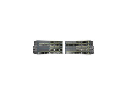 Cisco 48 ports Catalyst 2960-48TC Managed Ethernet Switch Model WS-C2960+48TC-S