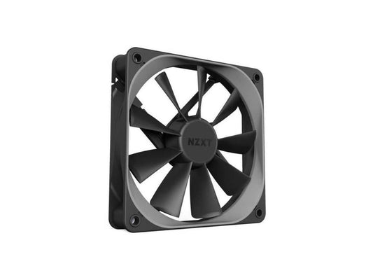 NZXT AER F - 140mm - Winglet Designed Fan Blades - Fluid Dynamic Bearings - PWM Airflow Fans - Gaming Computer Fan