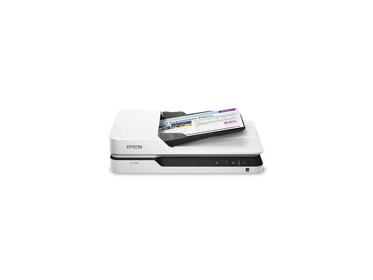 EPSON WorkForce DS-1630 (B11B239201) Duplex 1200 dpi x 1200 dpi USB Color Flatbed Scanner