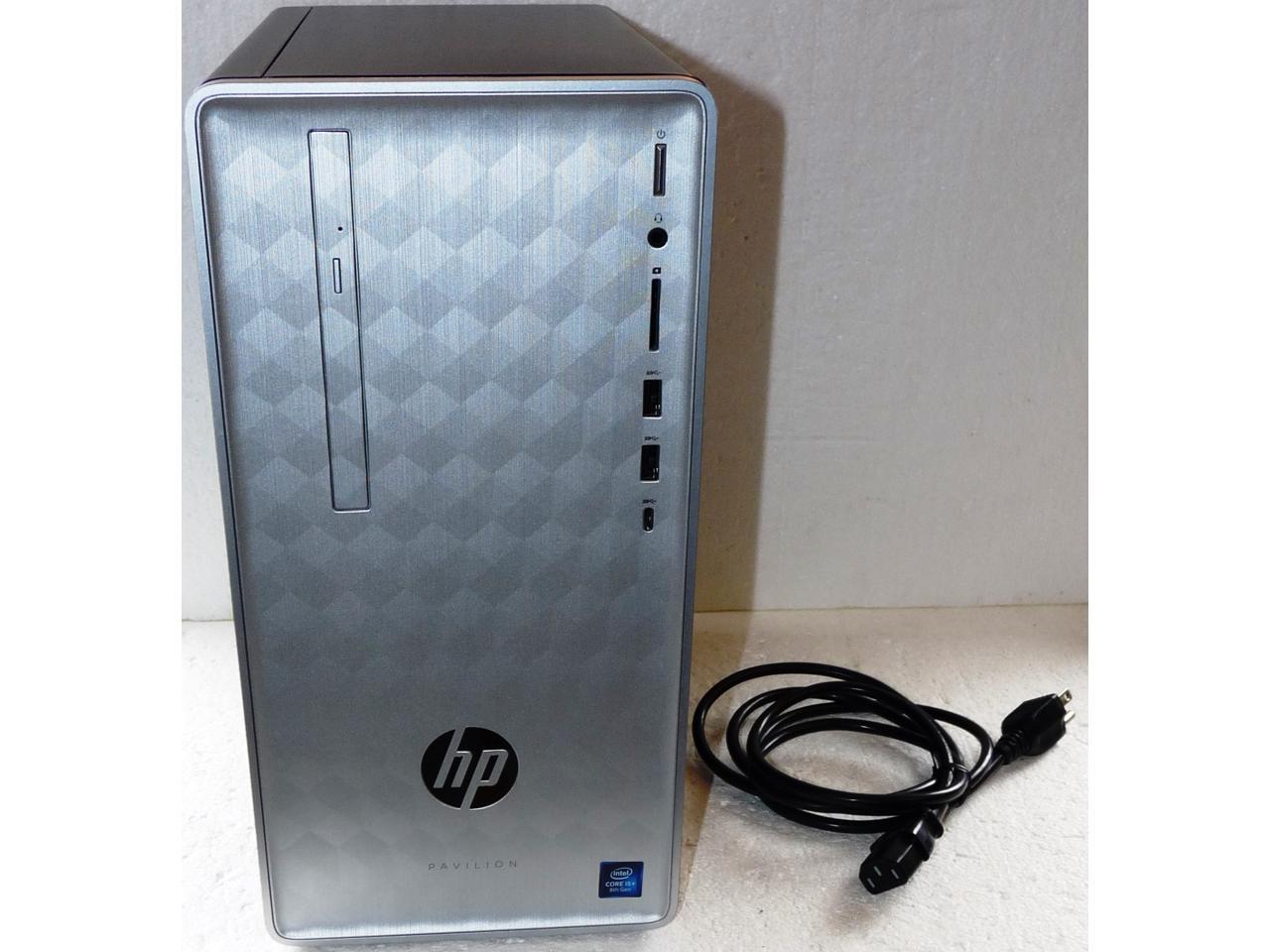 HP Desktop Computer Pavilion 590-p0050 Intel Core i5+ 8th Gen 8400 (2.80 GHz) 8 GB DDR4 1 TB HDD 16 GB Optane Memory Intel UHD Graphics 630 Windows 10 Home 64-Bit
